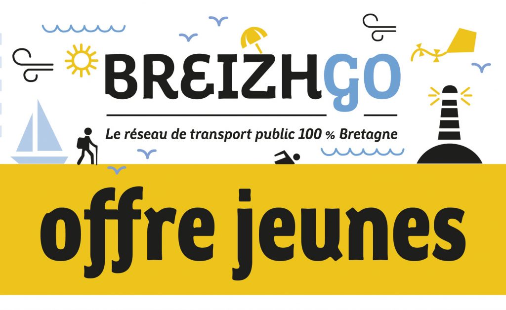breizhgo gratuit pour les jeunes Finistère car transport Bretagne